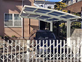 のカーポート レイナポート 積雪〜20cm対応 施工例