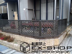 LIXIL ���N�V��(TOEX)�̃t�F���X�E��E�� �V�����IR11�^�t�F���X �{�H��