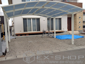 のカーポート レイナツインポート 積雪〜20cm対応 施工例