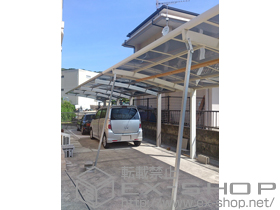 のカーポート プレシオスポート 縦連棟 積雪〜20cm対応 施工例