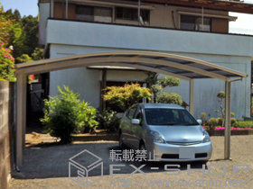 のカーポート レイナツインポート 積雪〜20cm対応 施工例