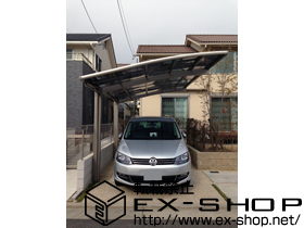 のカーポート カーブポートシグマIII 積雪〜20cm対応 施工例