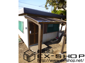 のサイクルポート・駐輪場 カーブパークシグマIII オープンタイプ 施工例