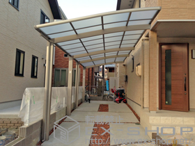 のカーポート カーブポートシグマIII 縦連棟 積雪〜30cm対応 施工例