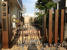 の機能門柱・ポスト シンプルモダン 機能門柱1型 施工例