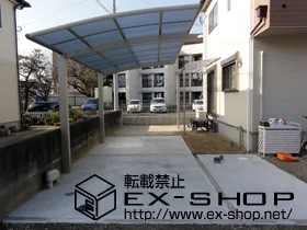 YKKAPのカーポート レイナポート 積雪～20cm対応 施工例
