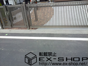 のカーゲート ワイドオーバードア S2型 手動タイプ 施工例