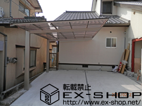 のカーポート アーキフィットプラス 積雪〜20cm対応 施工例