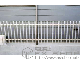 のフェンス・柵 アルミトンガ　1型　フリーポールタイプ 施工例