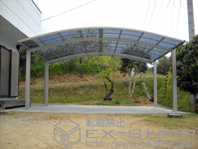 のカーポート レイナツインポート 積雪〜20cm対応 施工例