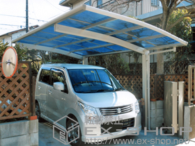 のカーポート プレシオスポート 積雪〜20cm対応 施工例