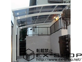 のカーポート レイナポート 積雪〜20cm対応＋柱カバー 小 2枚入 施工例