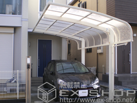 のカーポート レイナキャップポート 積雪〜20cm対応 施工例