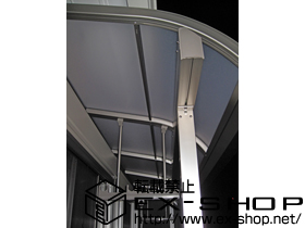 のバルコニー・ベランダ屋根 ライザーテラスII R型 屋根タイプ 単体 積雪〜20cm対応 施工例