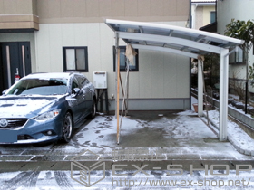 のカーポート プレシオスポート 積雪〜20cm対応 施工例