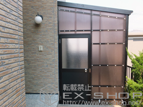 のストックヤード フリーヤード ドアタイプ 積雪〜20cm対応 施工例