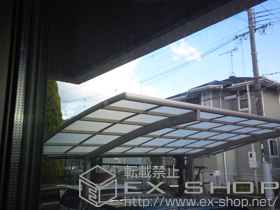 のカーポート カーブポートシグマIII 積雪〜30cm対応 施工例