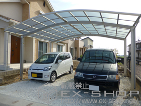 のカーポート レイナツインポート 積雪〜20cm対応 施工例