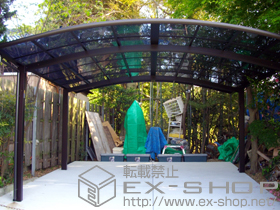 のカーポート プレシオスポート ワイド 積雪〜30cm対応 施工例