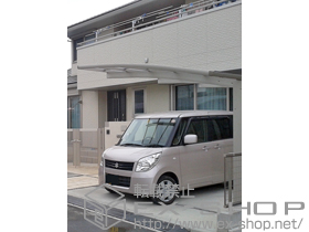 のカーポート レイナポートZ 積雪〜20cm対応+レイナポートZ用 屋根ふき材補強部品 施工例