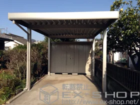 YKKAPのカーポート レオンポートneo 積雪〜50cm対応 施工例