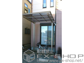 のサイクルポート・駐輪場 アーキフィット ミニ 積雪〜20ｃｍ対応 施工例