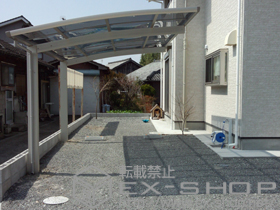 のカーポート レイナポート 積雪〜20cm対応 施工例