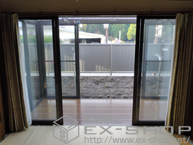 のテラス囲い・サンルーム ほせるんですII R型 床納まり　ランマ無し　積雪〜20cm対応 施工例