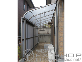 のストックヤード サンクストックヤードR型 パネルタイプ スクリーン仕様 積雪〜20cm対応 施工例