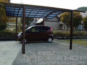 のカーポート レイナツインポートグラン　積雪〜20cm対応 施工例