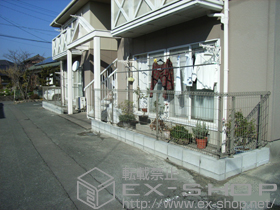 のフェンス・柵 ハイグリッドフェンス11型 フリーポールタイプ 施工例