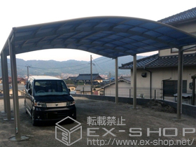 のカーポート レイナツインポートグラン 延長　積雪〜20cm対応 施工例