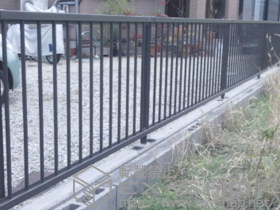 のフェンス・柵 ハイサモア フリーポールタイプ 施工例