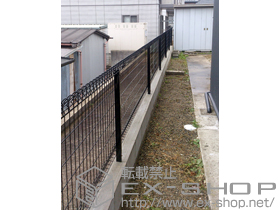 のフェンス・柵 メッシュフェンス G10-R 施工例