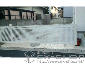 のカーゲート ワイドオーバードアS2型 手動式 48-10 施工例