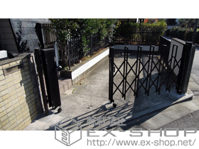 のカーゲート トリップゲート RB型 ノンレール 両開き親子 31WO（13S+18M) 施工例