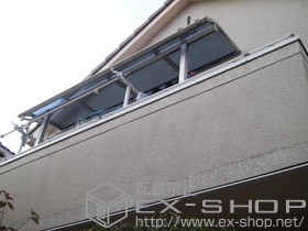 のバルコニー・ベランダ屋根 プレシオステラス R型 屋根タイプ 単体 積雪〜20cm対応 施工例