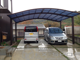 のカーポート レイナツインポートグラン　積雪〜20cm対応 施工例