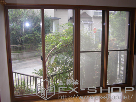 の二重窓（内窓） インプラス ダストバリア 引違い窓 4枚建 施工例