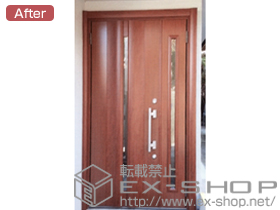 の玄関ドア リシェント500型 親子開き 施工例