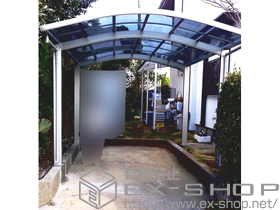 のカーポート レイナワンポートグラン　積雪〜20cm対応＋屋根ふき材補強部品 施工例