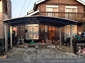 のカーポート レイナポートグラン M合掌　積雪〜20cm対応 施工例