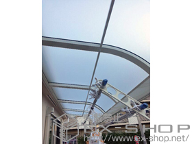 のバルコニー・ベランダ屋根 ライザーテラスII R型 屋根タイプ 単体 積雪〜20cm対応 施工例