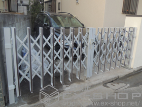 のカーゲート アルシャインHG ノンキャスター 両開き マテリアルカラー 施工例