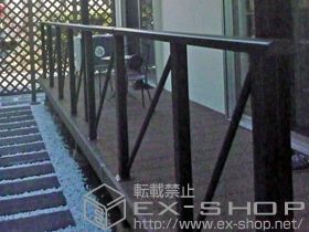 のウッドデッキ リウッドデッキ 200+独立式リウッドステップ2型+ 施工例