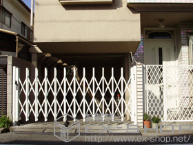 のカーゲート トリップゲート PB型 ノンレール 片開き 35S 施工例