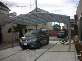 のカーポート レイナツインポートグラン　積雪〜20cm対応 施工例