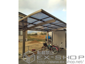 のカーポート カーブポートシグマIII 積雪〜20cm対応 施工例