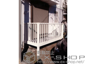 のバルコニー ビューステージＦスタイル 柱付 内観左扉 施工例