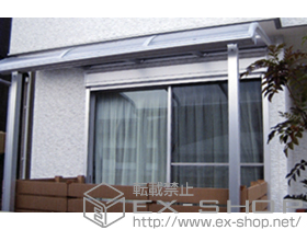 のテラス屋根 ヴェクターテラス R型 テラスタイプ 単体 積雪〜20cm対応 施工例